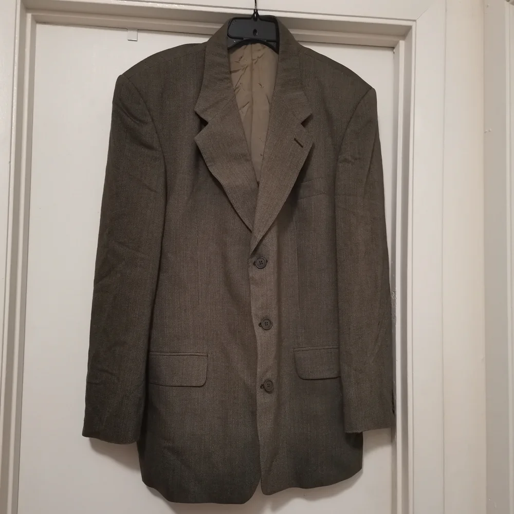 Yves Saint Laurent Men's Dark Brown Blazer